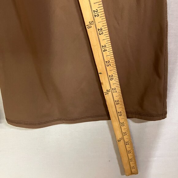 NWT Joylab Women's Size XXL Mocha High Rise Crossover Waistband Flare Leggings - Picture 14 of 14